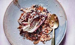 Neither is our amazing food. Giorgio Locatelli S Amarone And Radicchio Risotto Recipe Eat Your Books