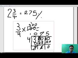 Lantas, bagaimana masyarakat bisa menukarkan uang ke pecahan kecil pada ramadhan kali ini? Matematik Tahun 5 Peratusan Tukar Pecahan Kepada Peratus Youtube