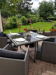 B Q Karaya Rattan Cube 9 Piece Garden Furniture Set 8 Seater 295 00 Picclick Uk