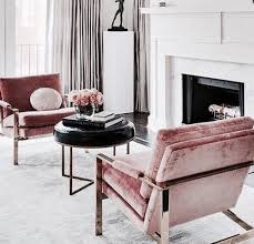 Pink Accent Chairs Perfect For This All White Living Room Decor Aid Living Room Decor Modern Modern Grey Living Room Interior Design