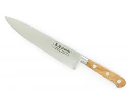 Couteau Cuisine 20 Cm Acier Carbone Manche Olivier K Sabatier Thiers Sabatier K