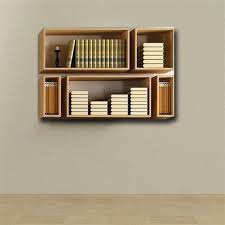 Wood wall shelves can provide a classic look to your living room, bedroom or dining room. Bookshelf Set Of Five Shelf Wall Shelves Bookshelves Bookshelves Diy Wall Bookshelves Diy Bookshelf Design