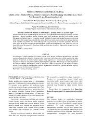 Check spelling or type a new query. Doc Pedoman Penulisan Artikel E Journal Hermawan Septian Abadi Academia Edu