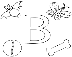 Letter B Coloring Pages Letter B Coloring Pages Coloring Pages For Kids Alphabet Coloring Pages