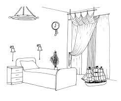 بالقلم الرصاص رسم غرفة نوم اطفال بالرصاص Cinefilia