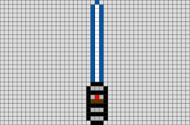 Light Saber Pixel Art Pixel Art Pixel Art Grid Pixel Art Pattern