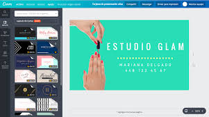 Maybe you would like to learn more about one of these? Crea Tarjetas De Presentacion De Unas Online Gratis Canva