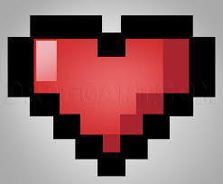 Последние твиты от pixelheart (@pixelheart_eu). How To Draw A Pixel Heart Step By Step Drawing Guide By Dawn Dragoart Com