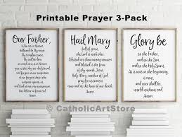 But what can you do to share the joy further? Catholic Prayer Printable 6 Pack Our Father Hail Mary Glory Be Angel Of God Apostle S Creed Grace Before Meals Catholic Home Decor Catholic Easter Decorations Hail Mary Prayers