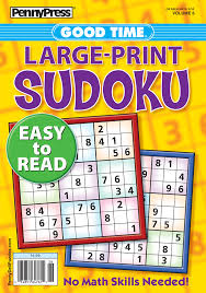 All of the sudoku puzzles to print include answers keys. Good Time Large Print Sudoku Penny Dell Puzzles