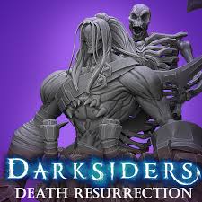 Hey this account is dead, bye. Artstation Darksiders Death Resurrection Design Process Sasha Ristic Krieger