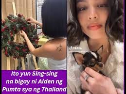 Scoop!!!!Ito yun Sing-sing na bigay ni Alden Richards kay Maine Mendoza ng  Pumunta sya ng Thailand