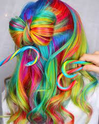 A bright red is a great starter color for people wanting to try out a unique hair color because it is not completely unnatural especially if you're already a natural red head. 97 Cool Rainbow Hair Color Ideas To Rock Your Summer