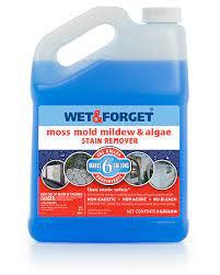 Bleach Free No Scrub Mold Mildew Moss Algae Cleaner Mildew Stains Cleaning Mold Mold Remover