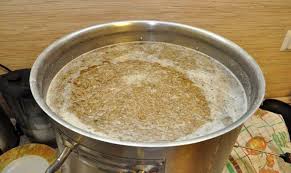 Start adding boiling water sterilize that thing now ad 25 lbs of sugar keep adding. Moonshine Made From Rye Flour And Sugar Flour And Enzyme Mash Flour Mash Recipe Flour Mash For Moonshine