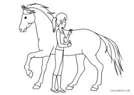 More 100 images of different animals for children's creativity. Free Printable Horse Coloring Pages For Kids