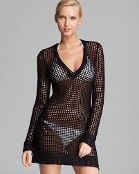 Black Bathing Suit Cover Up Tommy Bahama Black Crochet Beach Cover Up Sweater Swimsuit Fashion Crochet Swimsuits Jumpsuit Pattern