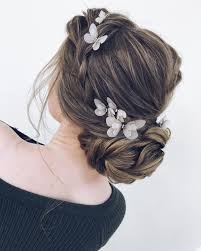 Bun hairstyles for wedding reception. 100 Gorgeous Wedding Hair From Ceremony To Reception Messy Hair Updo Wedding Hair Inspiration Wedding Hairstyles