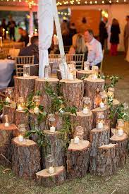 Rustic Wedding Candle Display Diy Backyard Wedding In South Carolina Jessica Hunt Phot Diy Backyard Wedding Dance Floor Wedding Outdoor Wedding Decorations