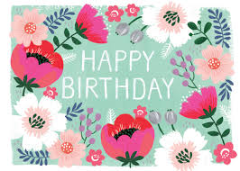 Bountiful Blossoms Birthday Card Free Greetings Island Birthday Card Template Happy Birthday Cards Birthday Wishes Messages