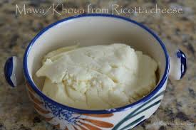 How To Make Mawa From Ricotta Cheese Ruchi S Kitchen Tea Time Snacks Ricotta Cheese Food