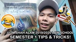 Why don't you let us know. Uitm Shah Alam Tips Tricks Law School Sem 1 2019 2020 Youtube