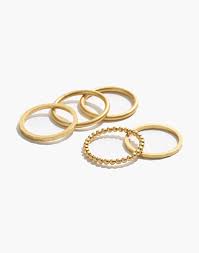 Simple Stacking Ring Set Learn all about jewelry tarnishing here!