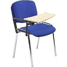 Swift Chrome Frame Conference Chairs With Wooden Writing Tablet 4 Pack Conference Chairs Chair Chrome Frame