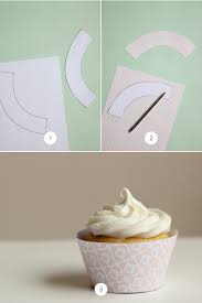 Easy And Easier Cupcake Liner Diy Cupcake Liners Diy Cupcake Wraps Diy Cake