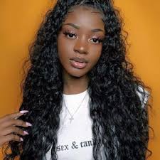 High Quality 100% Virgin Human Brazilian 10a Lace Front Water Wave Wig