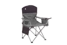 This folding chair for camping has a mesh back for better breathability, along with dual cupholders and zippered and mesh pockets for storing loose items. The Best Camping Chairs Reviews By Wirecutter