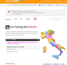 Car parking sex anche nella Tuscia - Tusciaweb.eu