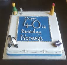40th Birthday Cake With Fondant Prosecco Heels Chocolate Bar And Claims Lipstick 40th Birthday Cakes Cake Chocolate Bar