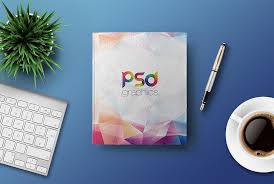 Hardcover Book Mockup Free Psd