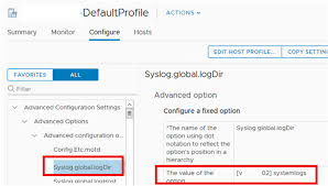 System Logs On Esxi Host Are Stored On Non Persistent Storage Windows Os Hub