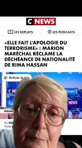 Marion Maréchal et Rima Hassan : Nationalité Française | TikTok