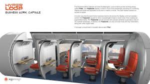 Here S What Riding The High Speed Hyperloop Train Could Look Like Elon Musk Hyperloop Capsule Class Design