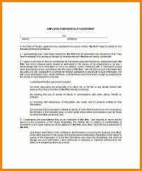 8+ employee confidentiality agreement template free | this is ...