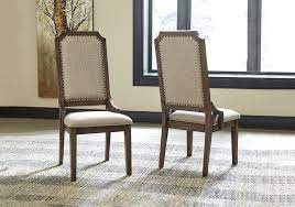 Lounge area tables come in a wide range of shapes, sizes, materials and styles. Wyndahl Rustic Brown Upholstered Dining Chair Louisville Overstock Warehouse