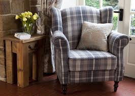 Nathan Wing Armchair Luxury Furniture Living Room Plaid Living Room Leather Dining Room Chairs