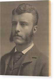 Young Theodore Roosevelt. Roosevelt Wood Print