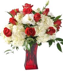 Check spelling or type a new query. White Hydrangea And Red Rose Bouquet Off 78 Buy