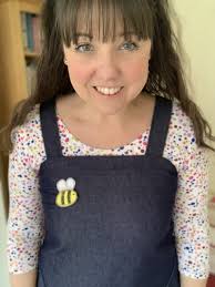 Karen's denim Millie dress.