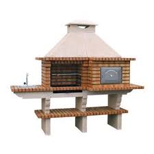 Ce four à bois est aussi un four à pizza professionnel pouvant cuire 4 pizzas. Barbecue Avec Four A Pizza 75 Et Evier Cuisine Exterieure Four Pizza A Bois Fr Barbecue