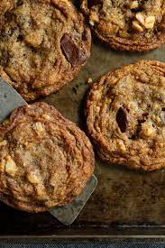 Flat And Chewy Chocolate Chip Cookies Recipe Recipe Chewy Chocolate Chip Cookies Gooey Chocolate Chip Cookies Cookies Recipes Chocolate Chip