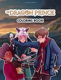 1068 x 1650 file type: The Dragon Prince Coloring Book Coloring Book For Kids And All Fans Over 50 Coloring Pages Buster Cassin 9798676826178 Amazon Com Books