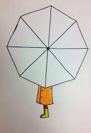 My Friend And Fellow Art Teacher Shared This Super Eye Catching Project At Our Last Art Teacher Meeting And I Believe Rainbow Umbrella Umbrella Art Art Lessons