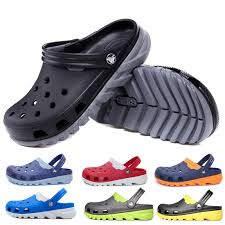 Free delivery and returns on ebay plus items for plus members. Original Crocs Duet Sport Clog Men Unisex Shoes Men S Shoes Women S Sandals 201398 Shopee Malaysia
