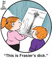 This is a picture of a happy family, with pictures featuring parents with two children. 9 Absolutely Insane Family Circus Cartoons Funny Or Die