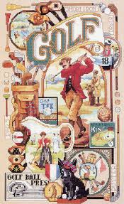 This is why many people get their finished work framed and hung on the. Kooler Design Studio Golf Memorabilia Cross Stitch Pattern 123stitch